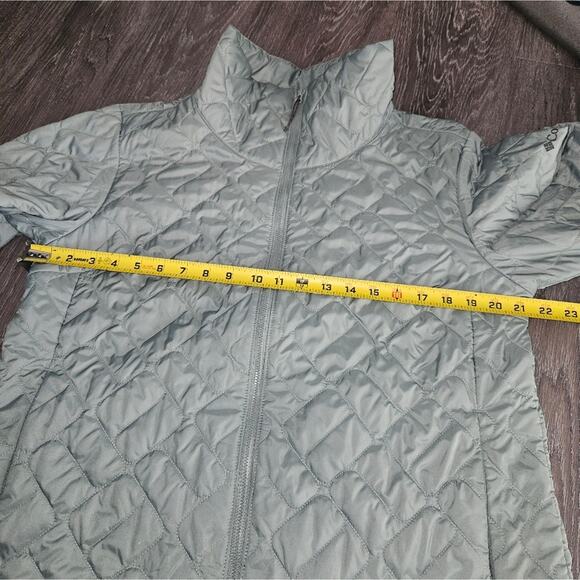 Columbia Light Weight Green Full Zip Coat Size Large - Picture 4 of 6